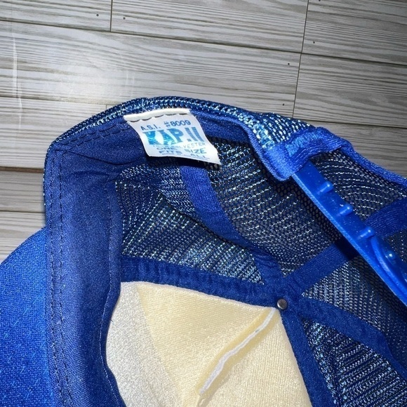 Vintage Trucker Style Snapback Hat Troy & Nichols Logo - Picture 7 of 9